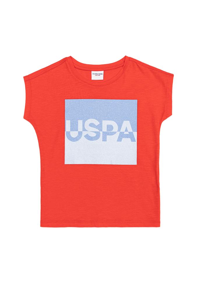 Kız Çocuk Kırmızı Tişört