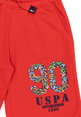 Çocuk Kırmızı Örme Şort - 50252223058