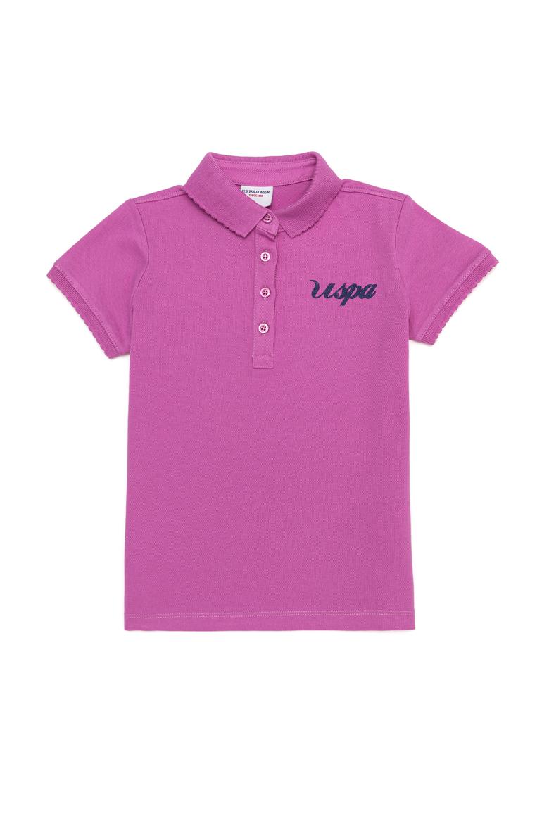 Kız Çocuk Menekşe Tişört Basic