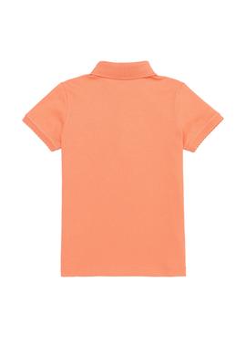 Kız Çocuk Somon Basic Tişört - 50253145051