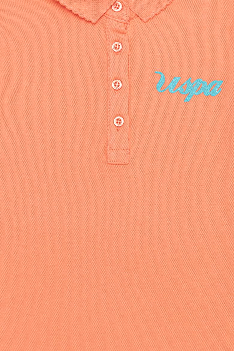 Kız Çocuk Somon Basic Tişört - 50253145051