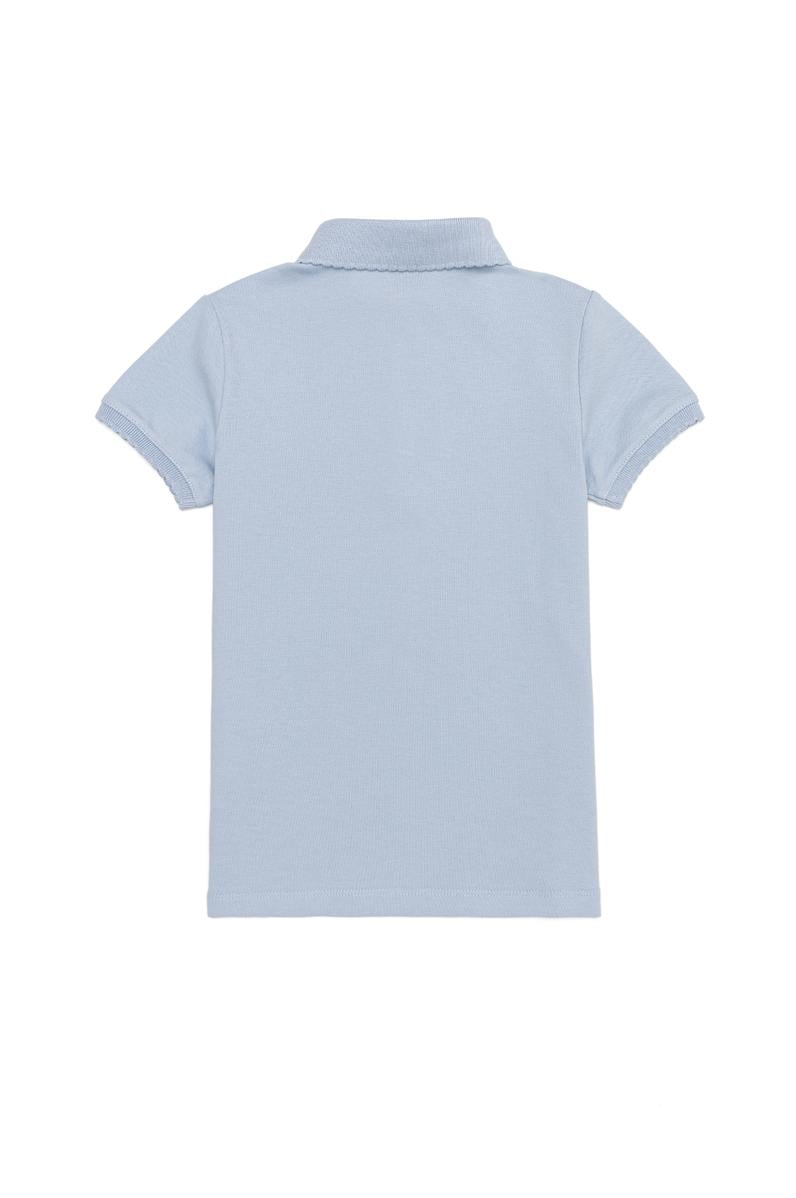 Kız Çocuk Açık Mavi Basic Tişört