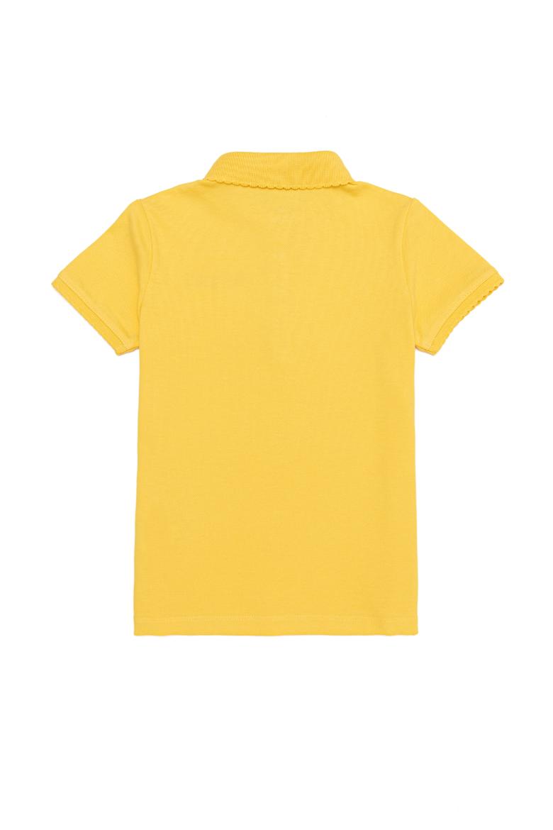 Kız Çocuk Açık Sarı Tişört Basic - 50253145095