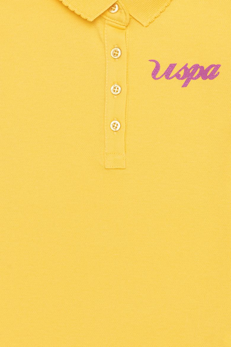 Kız Çocuk Açık Sarı Tişört Basic - 50253145095