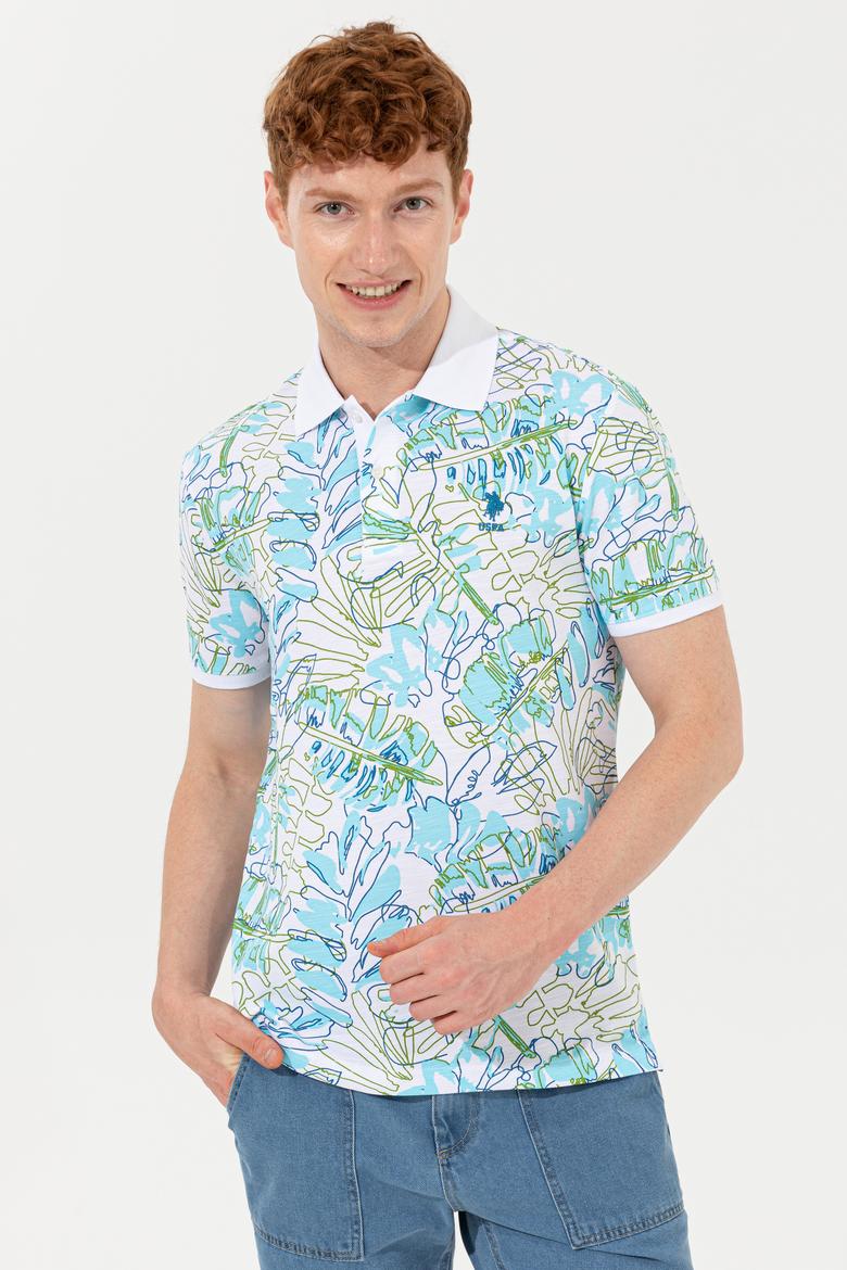 Erkek Petrol Polo Yaka Tişört