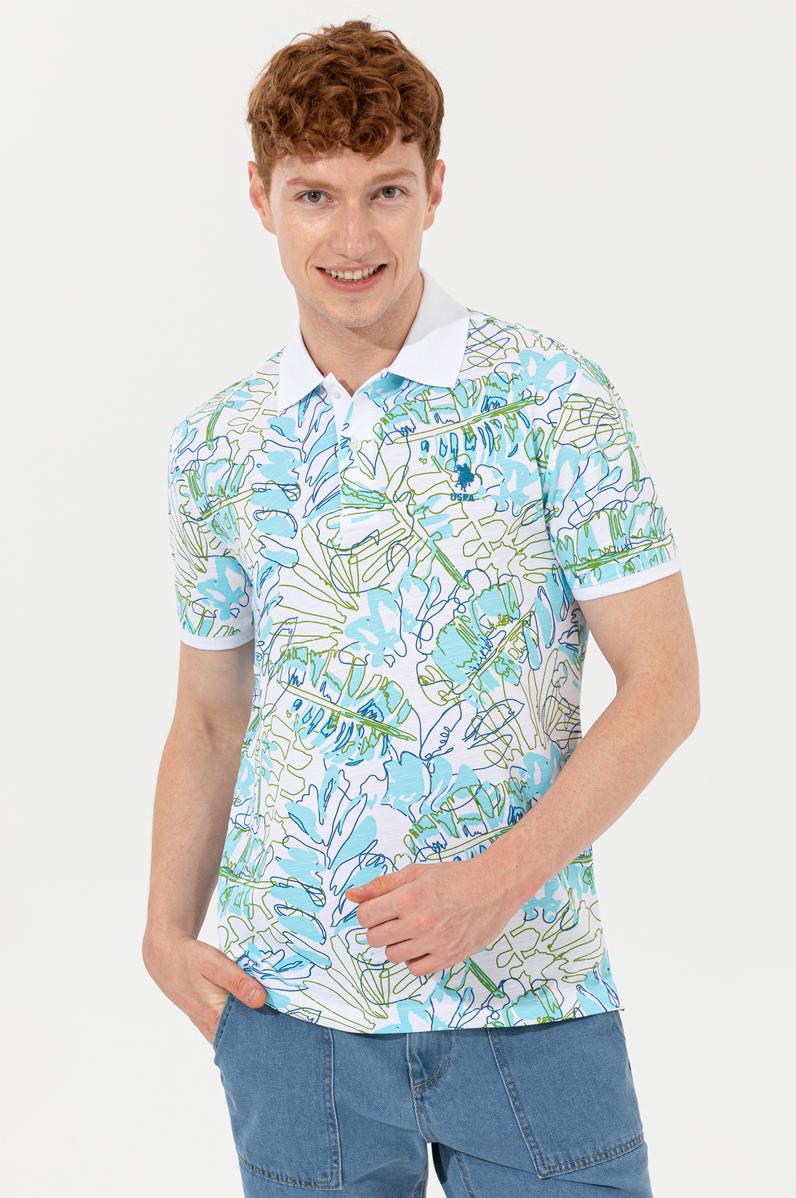 Erkek Petrol Polo Yaka Tişört