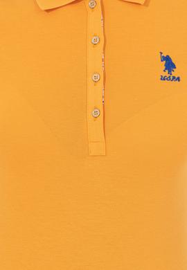 Kadın Sarı Basic Tişört - 50246287117