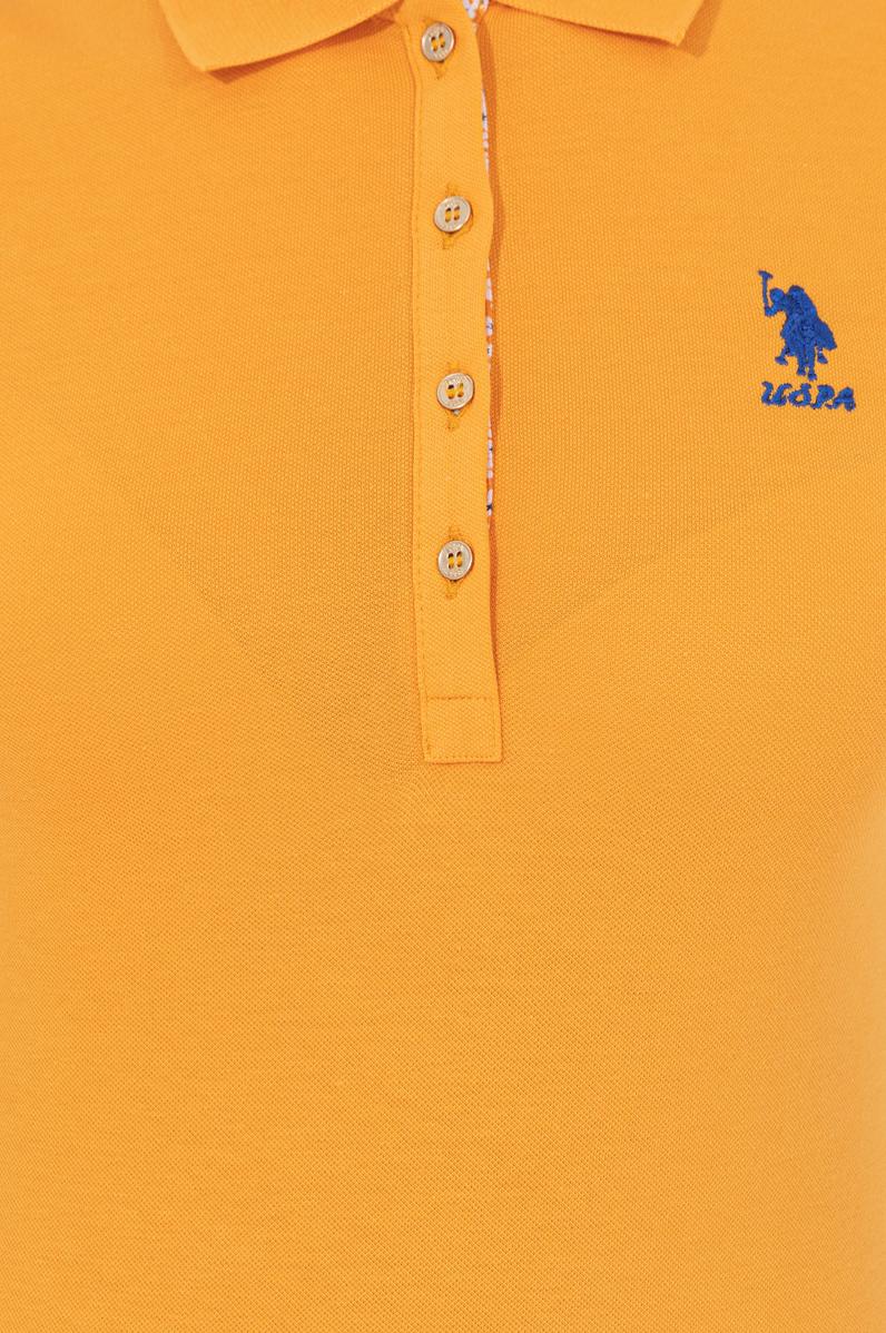 Kadın Sarı Basic Tişört