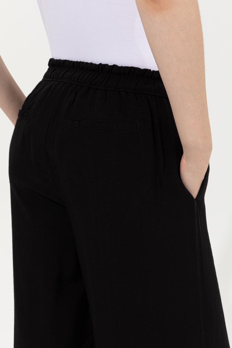 Kadın Siyah Pantolon - 50246617043