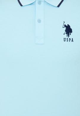 Erkek Açık Mavi Basic Tişört - 50231766087