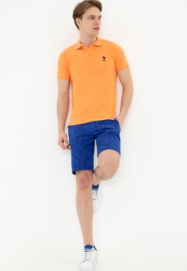 Erkek Turuncu Polo Yaka T-Shirt Basic - 50232292124
