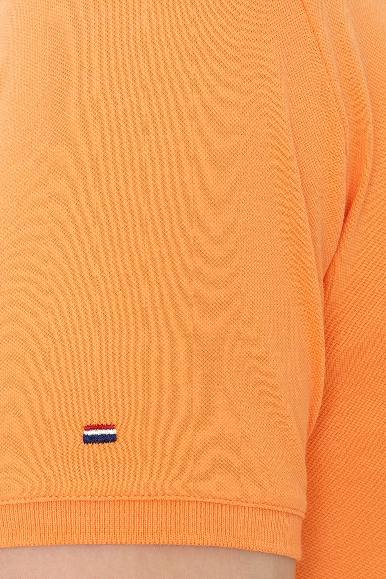 Erkek Turuncu Polo Yaka T-Shirt Basic - 50232292124