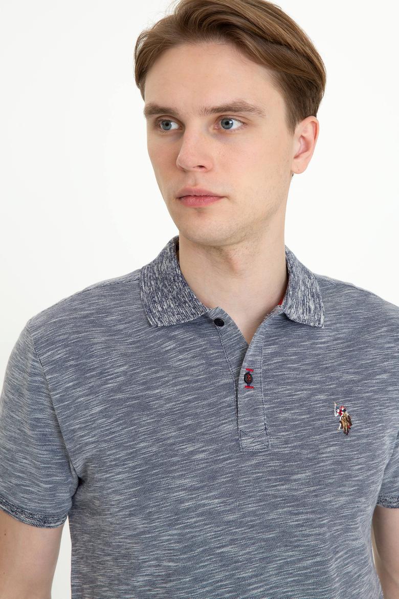 Erkek Lacivert Basic T-Shirt - 50232297007