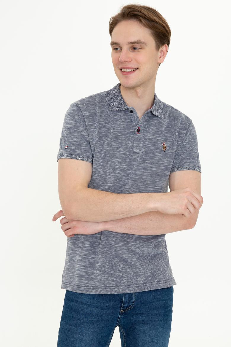 Erkek Lacivert Basic T-Shirt