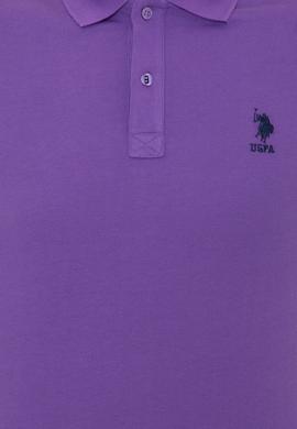 Erkek Menekşe Basic Tişört - 50232308001