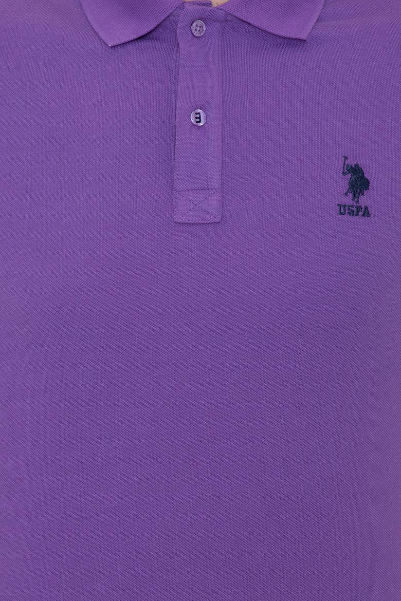 Erkek Menekşe Basic Tişört - 50232308001