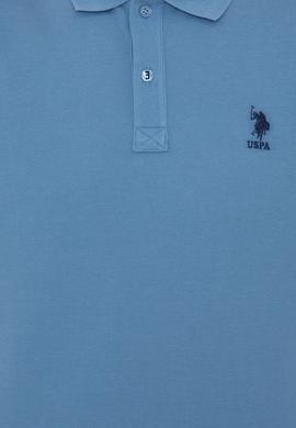 Erkek İndigo Basic Tişört - 50232308113