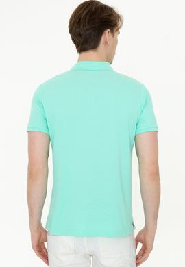 Erkek Mint Yeşili Polo Yaka T-Shirt Basic - 50232310104