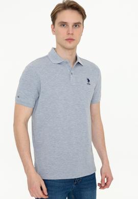 Erkek Gri Melanj Basic Tişört - 50232311050