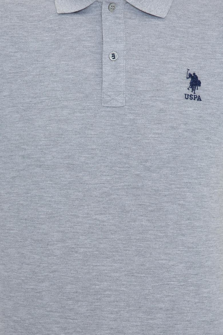 Erkek Gri Melanj Basic Tişört - 50232311050