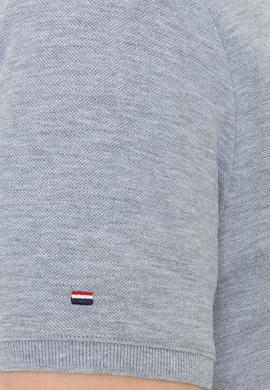 Erkek Gri Melanj Basic Tişört - 50232311050