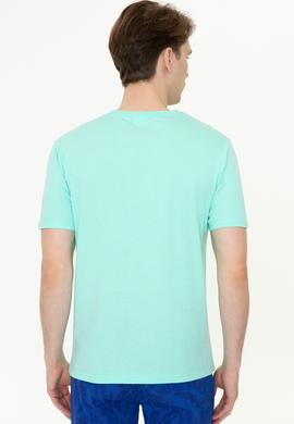 Erkek Mint Basic Tişört - 50232300076