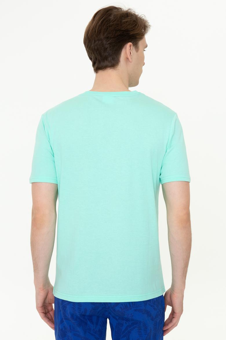 Erkek Mint Basic Tişört - 50232300076