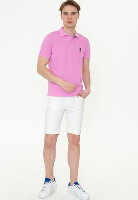 Erkek Lila Basic Tişört - 50232308023