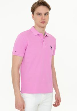 Erkek Lila Basic Tişört - 50232308023