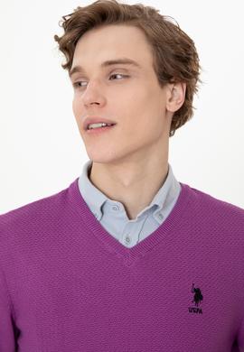 Erkek Menekşe Basic Kazak - 50236962109