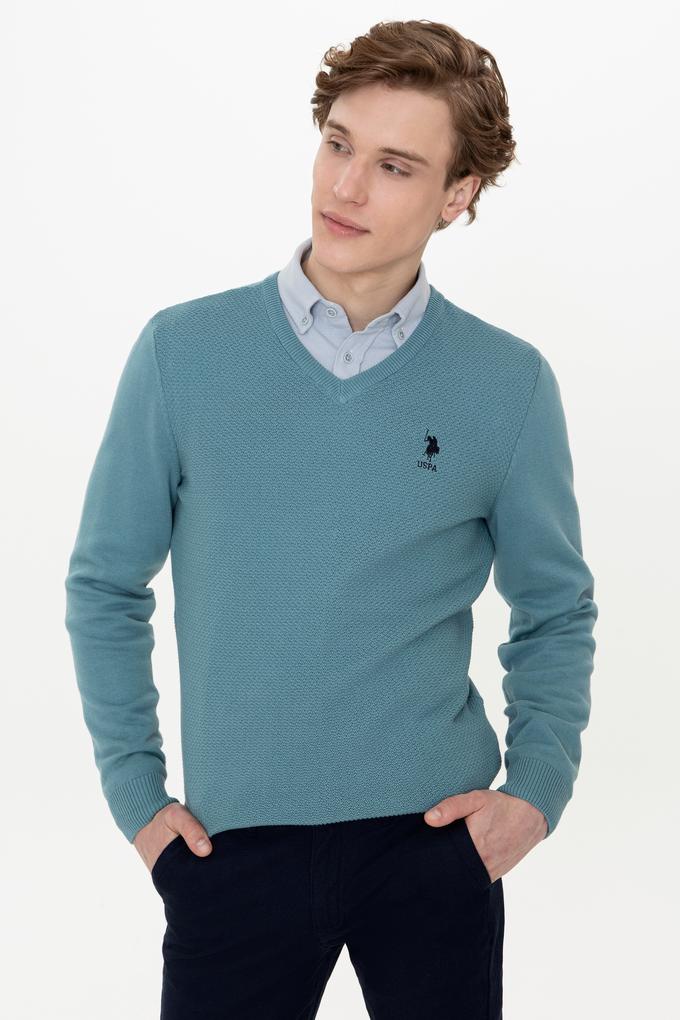 Erkek İndigo Basic Kazak