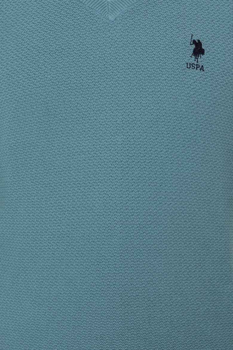 Erkek İndigo Basic Kazak - 50236962042