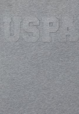 Erkek Gri Melanj Basic Sweatshirt - 50237233141