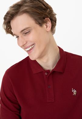Erkek Bordo Basic Sweatshirt - 50240393028