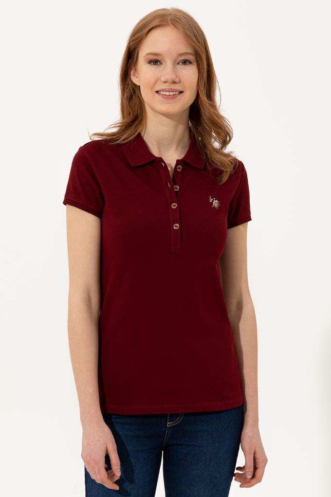 Kadın Bordo T-shirt