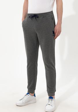 Erkek Antrasit Melanj Eşofman Altı - 50245449047