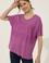 Kadın Menekşe Tişört