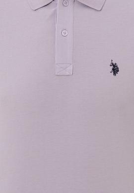 Erkek Lila Basic Tişört - 50249149117