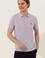 Erkek Lila Basic Tişört
