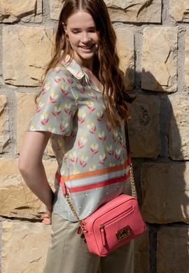 Kadın Pembe Postacı Çantası - 50259087003