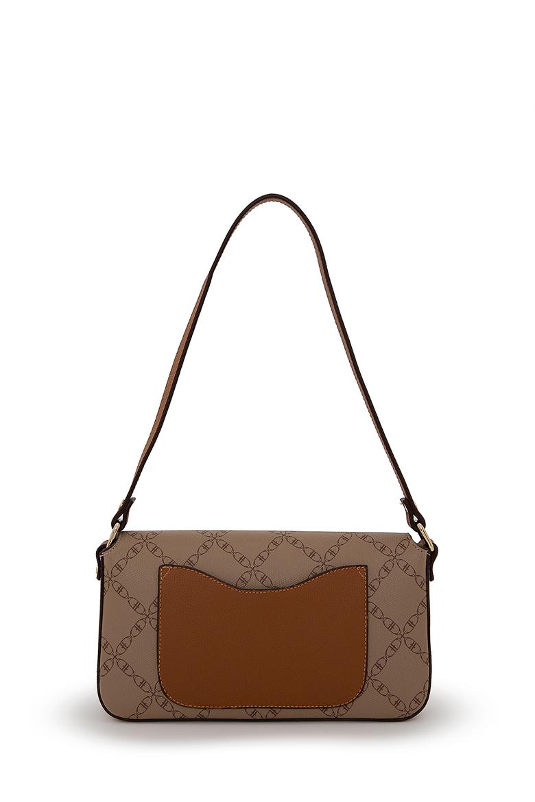 Kadın Koyu Bej Çanta - 50259085003