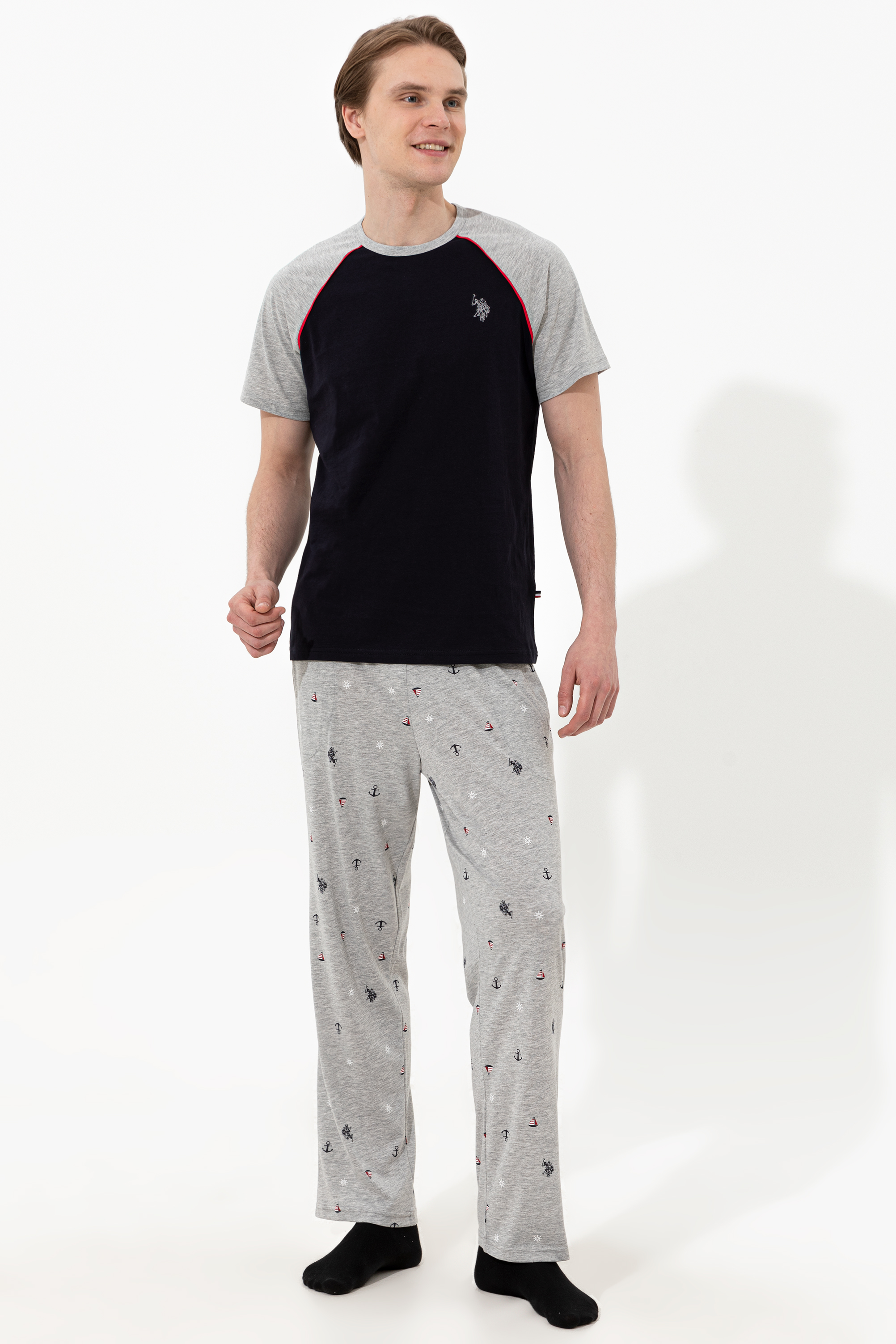 Erkek Lacivert Pijama Takımı - Image 2