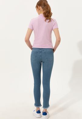 Kadın Açık Mavi Jean Pantolon - 50260250001