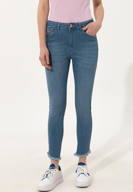 Kadın Açık Mavi Jean Pantolon - 50260250001