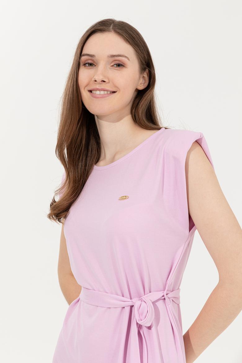 Kadın Manolya Örme Elbise - 50248893028