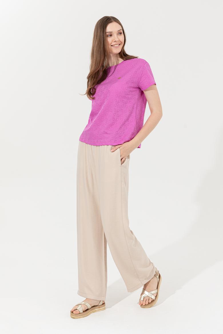 Kadın Bej Pantolon - 50246617006