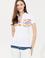 Kadın Mavi Polo Yaka Tişört