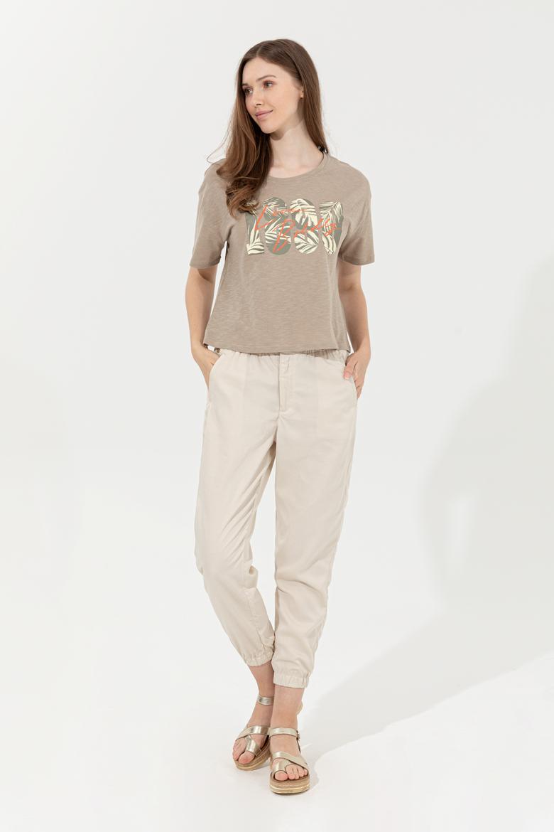 Kadın Krem Pantolon - 50246073010