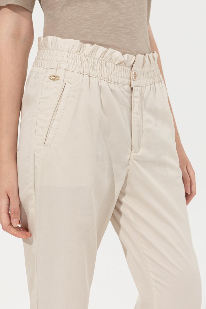 Kadın Krem Pantolon - 50246073010