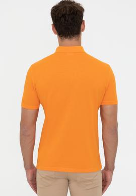 Erkek Turuncu Basic Tişört - 50217612234